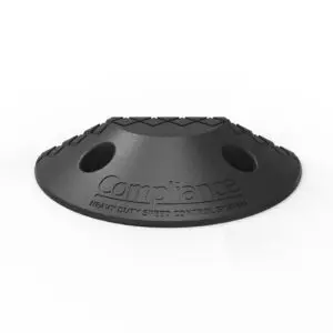 Slo-Motion Speed Hump End per pair - LLDPE - Black