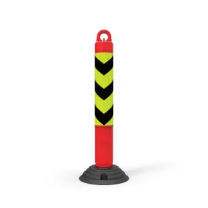 Flexible Bollard with Chain Loop